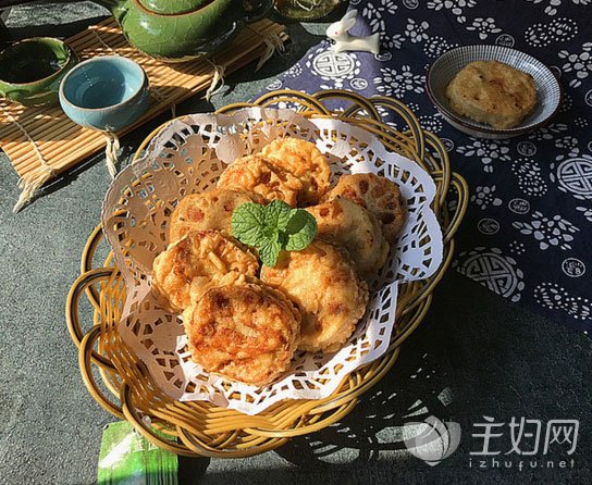 炸藕盒的做法 炸藕盒的做法